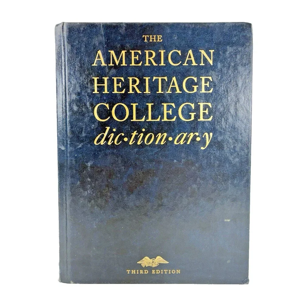 The American Heritage College Dictionary Third Edition Vintage 1993 Hardback